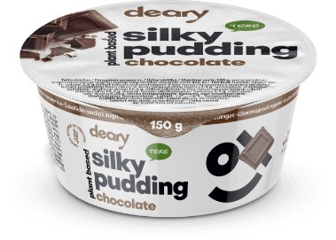 silky chocolate pudding